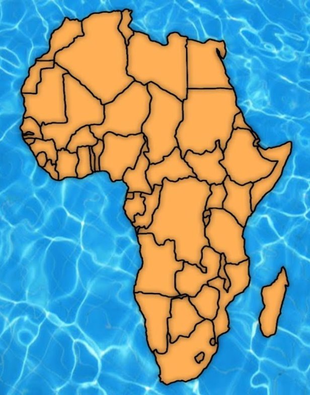 Картинки по запросу карта африка для дітей